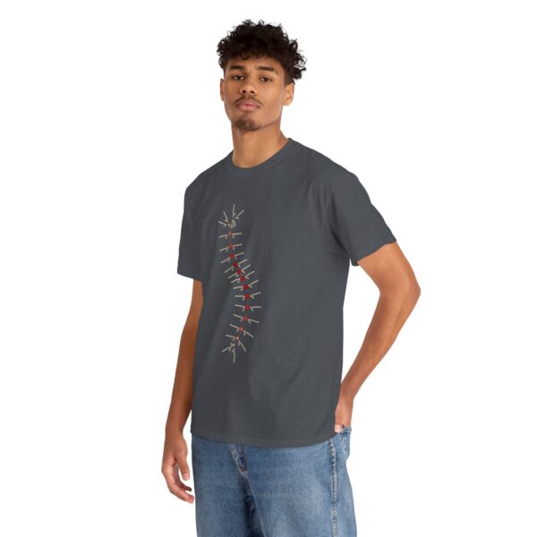 TrilobiteNet T-Shirt — The Ancient Morphology of Trilobites as Network (Unisex Heavy Cotton Tee) - Image 7