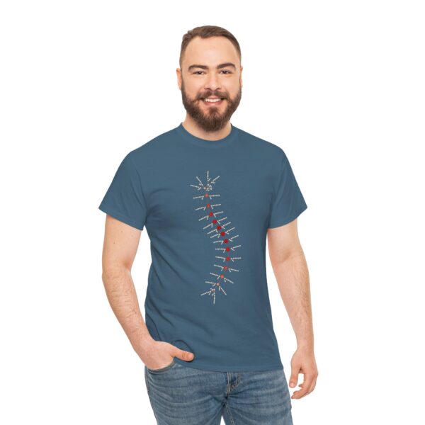 TrilobiteNet T-Shirt — The Ancient Morphology of Trilobites as Network (Unisex Heavy Cotton Tee) - Image 55