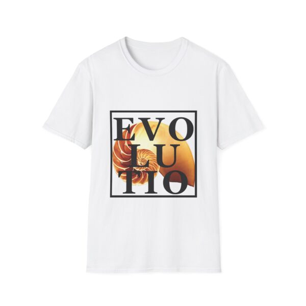 Evolutio Emblem T-Shirt — Unfolding Life, Consciousness, and Creation (Official Logo) - Image 2