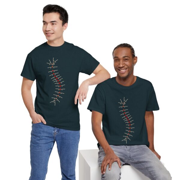 TrilobiteNet T-Shirt — The Ancient Morphology of Trilobites as Network (Unisex Heavy Cotton Tee) - Image 49