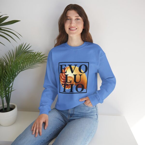Evolutio Emblem Sweatshirt — Cozy Comfort Meets Life’s Unfolding (Official Logo) - Image 17