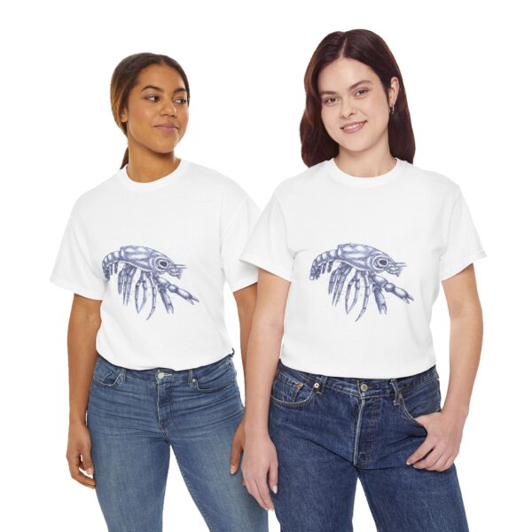 Unisex Heavy Cotton Tee - Megalopa: Developmental Stage of Crab - Image 25