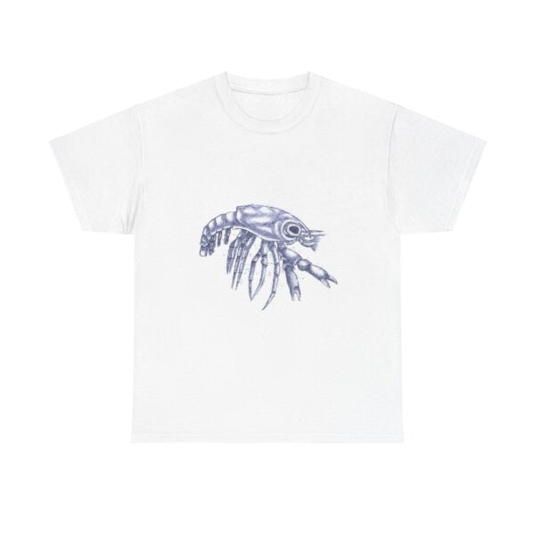 Unisex Heavy Cotton Tee - Megalopa: Developmental Stage of Crab - Image 2