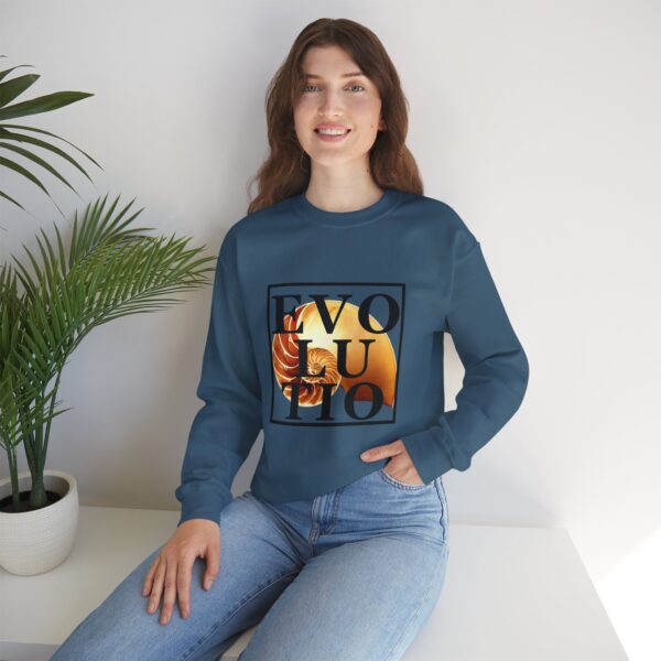 Evolutio Emblem Sweatshirt — Cozy Comfort Meets Life’s Unfolding (Official Logo) - Image 23
