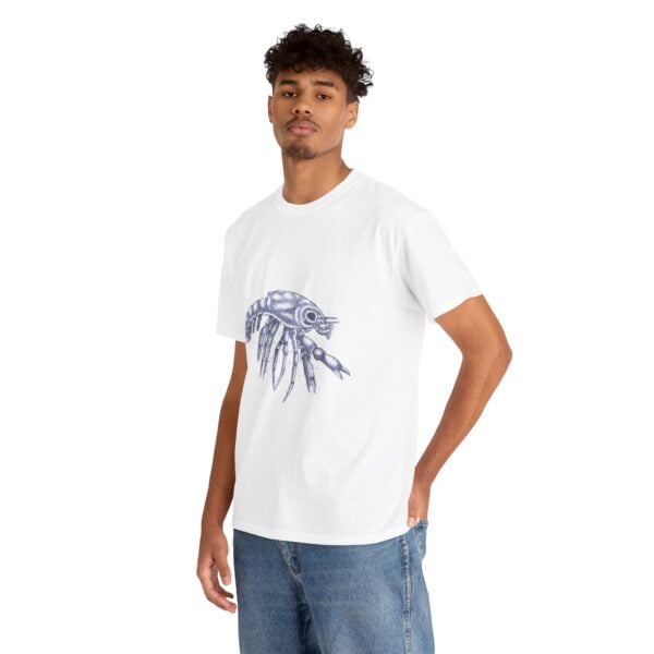 Unisex Heavy Cotton Tee - Megalopa: Developmental Stage of Crab - Image 15