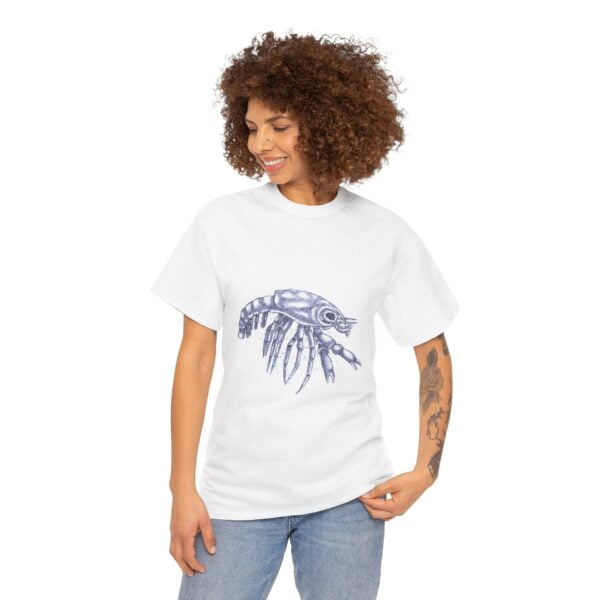 Unisex Heavy Cotton Tee - Megalopa: Developmental Stage of Crab - Image 12