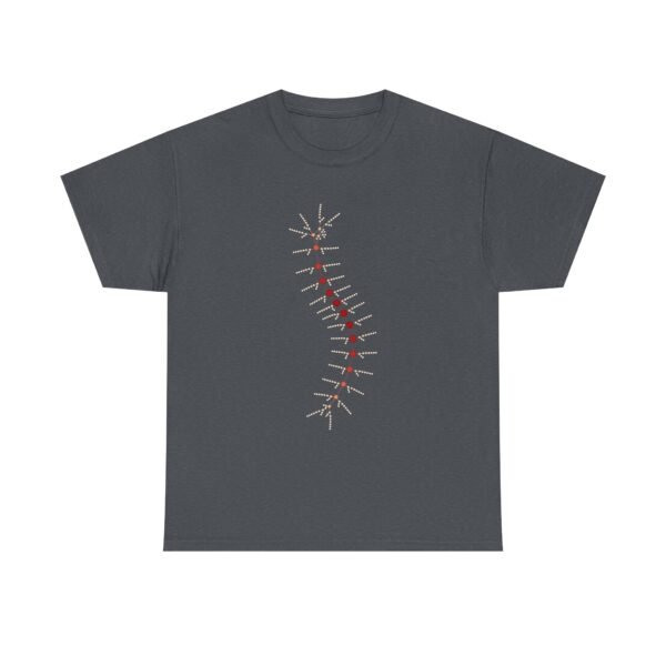 TrilobiteNet T-Shirt — The Ancient Morphology of Trilobites as Network (Unisex Heavy Cotton Tee) - Image 2