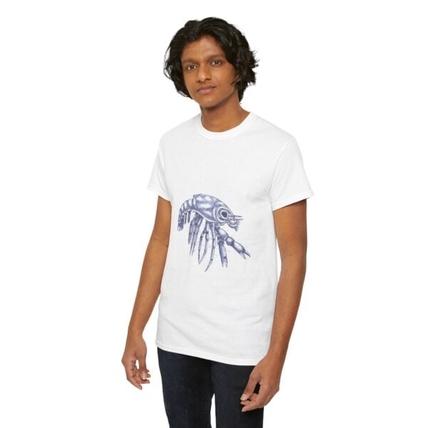 Unisex Heavy Cotton Tee - Megalopa: Developmental Stage of Crab - Image 20