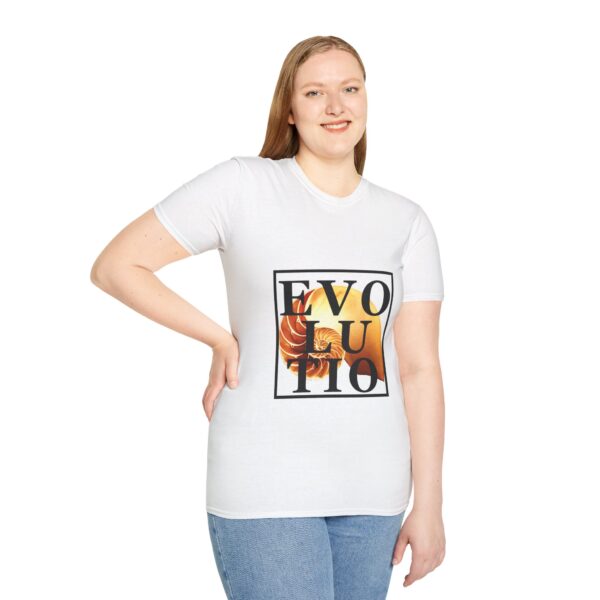 Evolutio Emblem T-Shirt — Unfolding Life, Consciousness, and Creation (Official Logo) - Image 7