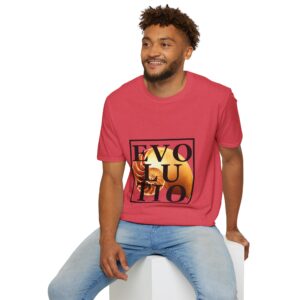 Evolutio Emblem T-Shirt — Unfolding Life, Consciousness, and Creation (Official Logo)