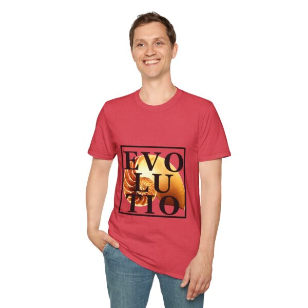 Evolutio Emblem T-Shirt — Unfolding Life, Consciousness, and Creation (Official Logo) - Image 4