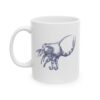 Ceramic Mug 11oz - Zoea: Developmental Stage of Crab