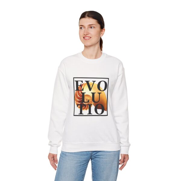 Evolutio Emblem Sweatshirt — Cozy Comfort Meets Life’s Unfolding (Official Logo) - Image 10