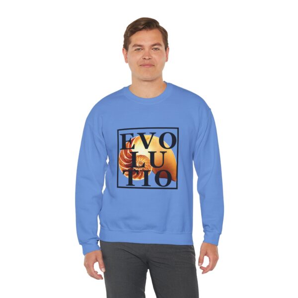 Evolutio Emblem Sweatshirt — Cozy Comfort Meets Life’s Unfolding (Official Logo) - Image 15