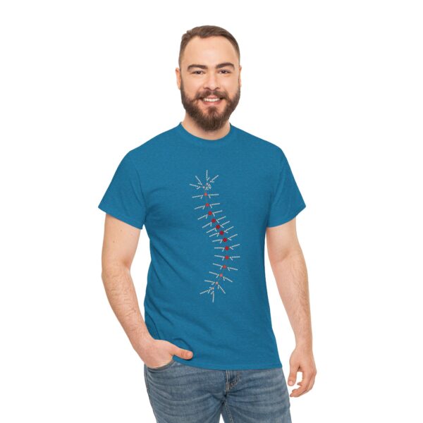 TrilobiteNet T-Shirt — The Ancient Morphology of Trilobites as Network (Unisex Heavy Cotton Tee) - Image 65