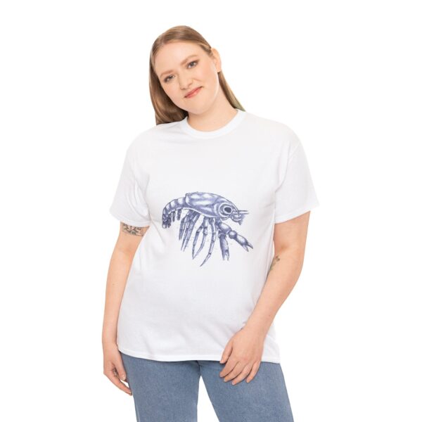 Unisex Heavy Cotton Tee - Megalopa: Developmental Stage of Crab - Image 13
