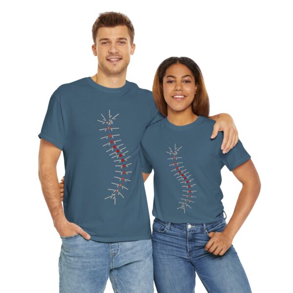 TrilobiteNet T-Shirt — The Ancient Morphology of Trilobites as Network (Unisex Heavy Cotton Tee) - Image 58