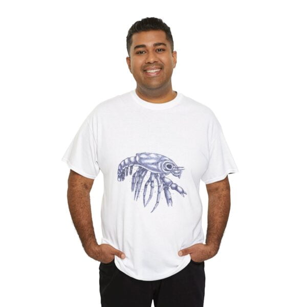 Unisex Heavy Cotton Tee - Megalopa: Developmental Stage of Crab - Image 18