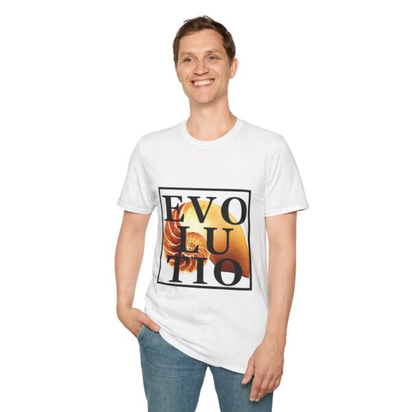 Evolutio Emblem T-Shirt — Unfolding Life, Consciousness, and Creation (Official Logo) - Image 4