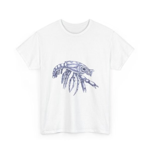 Unisex Heavy Cotton Tee - Megalopa: Developmental Stage of Crab - Image 4