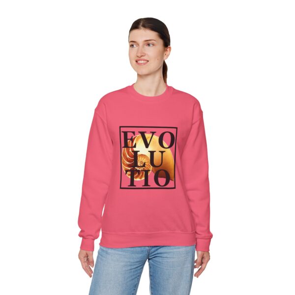Evolutio Emblem Sweatshirt — Cozy Comfort Meets Life’s Unfolding (Official Logo) - Image 5