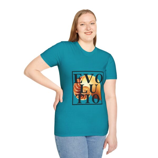 Evolutio Emblem T-Shirt — Unfolding Life, Consciousness, and Creation (Official Logo) - Image 22