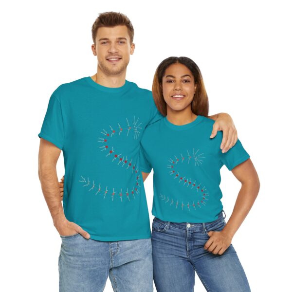 MarrellaNet T-Shirt — The Ancient Morphology of Marrella as Network (Unisex Heavy Cotton Tee) - Image 46
