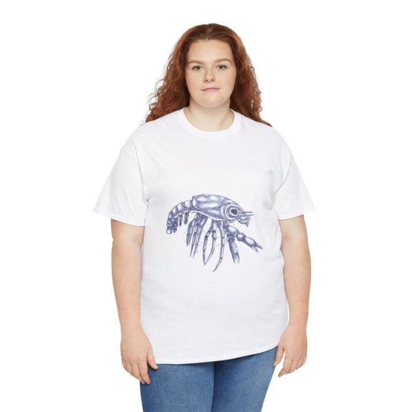 Unisex Heavy Cotton Tee - Megalopa: Developmental Stage of Crab - Image 16