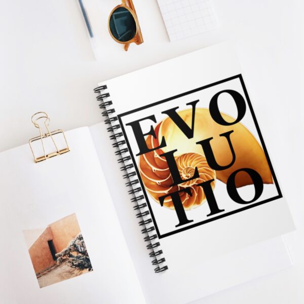 Spiral Notebook - Ruled Line - EVOLUTIO: A Research Center for Evolution and Development (Official Logo)