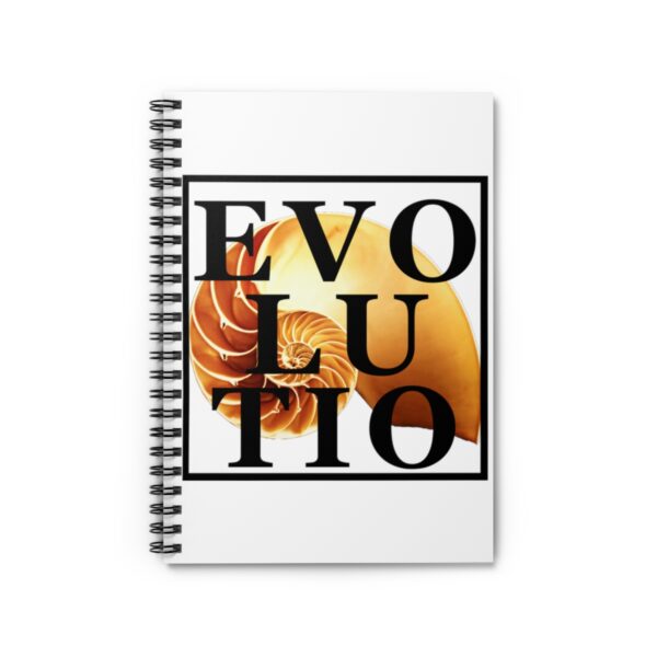 Spiral Notebook - Ruled Line - EVOLUTIO: A Research Center for Evolution and Development (Official Logo) - Image 2