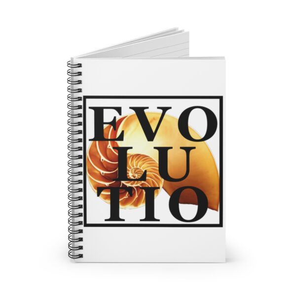 Spiral Notebook - Ruled Line - EVOLUTIO: A Research Center for Evolution and Development (Official Logo) - Image 3