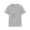 Unisex Softstyle T-Shirt - CrabNet: External Morphology of Crab Abstracted as Network - Image 25