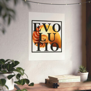 Premium Matte Vertical Posters - EVOLUTIO: A Research Center for Evolution and Development (Official Logo)