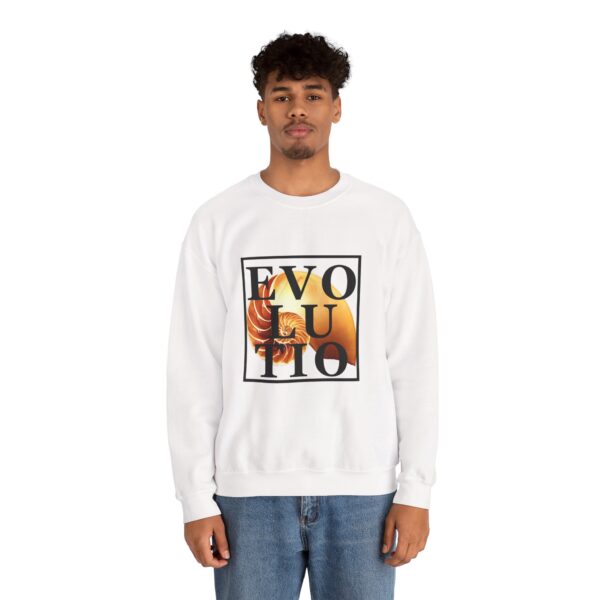 Evolutio Emblem Sweatshirt — Cozy Comfort Meets Life’s Unfolding (Official Logo) - Image 8