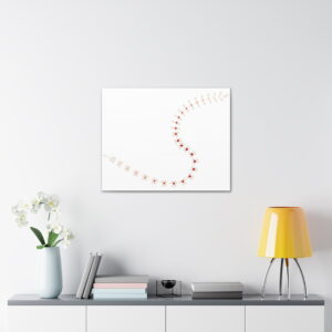 Canvas Gallery Wraps - NotostracaNet: External Morphology of Notostraca Abstracted as Network