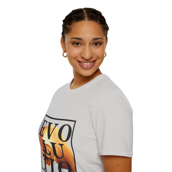 Evolutio Emblem T-Shirt — Unfolding Life, Consciousness, and Creation (Official Logo) - Image 17