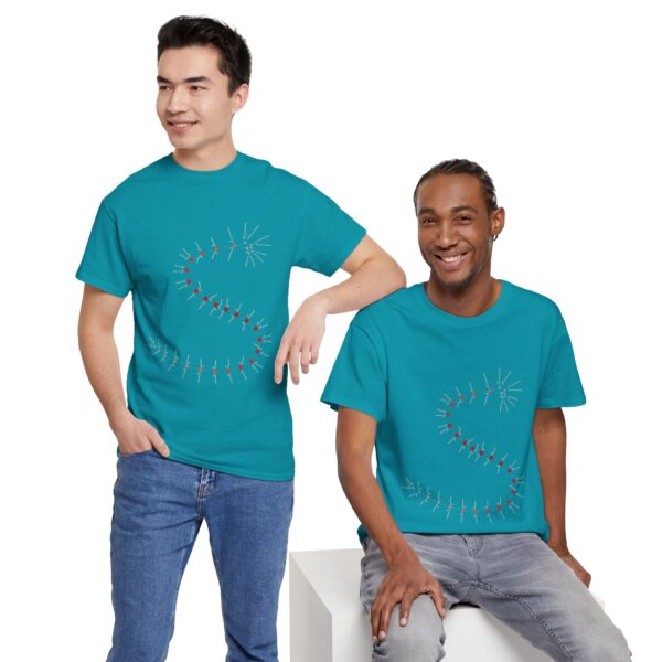 MarrellaNet T-Shirt — The Ancient Morphology of Marrella as Network (Unisex Heavy Cotton Tee) - Image 47