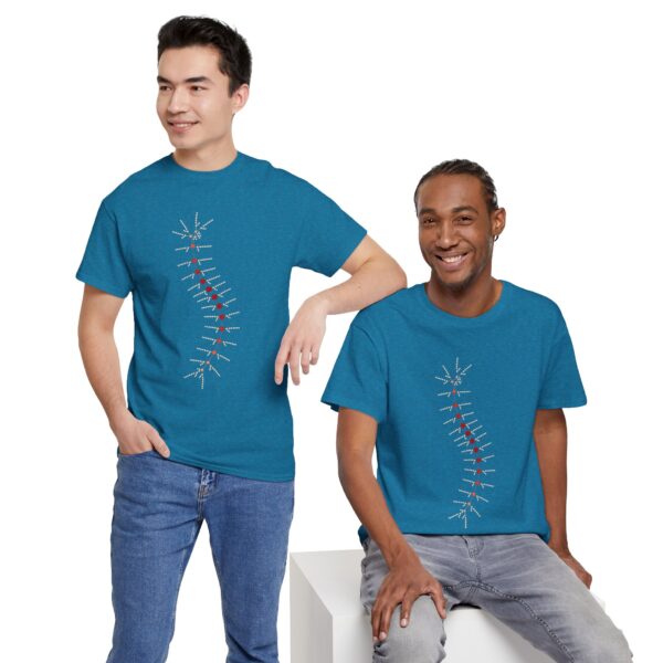 TrilobiteNet T-Shirt — The Ancient Morphology of Trilobites as Network (Unisex Heavy Cotton Tee) - Image 69