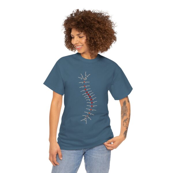 TrilobiteNet T-Shirt — The Ancient Morphology of Trilobites as Network (Unisex Heavy Cotton Tee) - Image 54