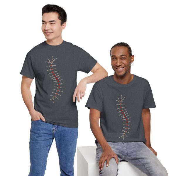 TrilobiteNet T-Shirt — The Ancient Morphology of Trilobites as Network (Unisex Heavy Cotton Tee) - Image 9