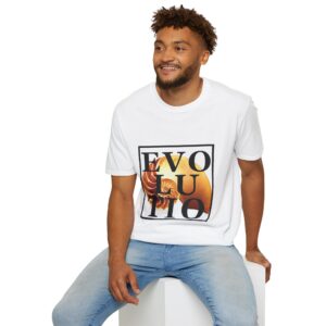 Evolutio Emblem T-Shirt — Unfolding Life, Consciousness, and Creation (Official Logo)