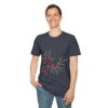 Unisex Softstyle T-Shirt - CrabNet: External Morphology of Crab Abstracted as Network - Image 43