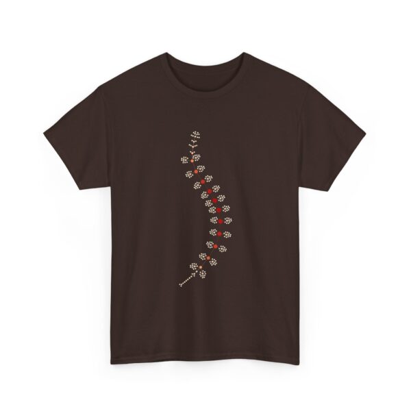 AnostracaNet T-Shirt: External Morphology of Fairy Shrimp Artemia Abstracted as Network (Unisex Heavy Cotton Tee) - Image 38