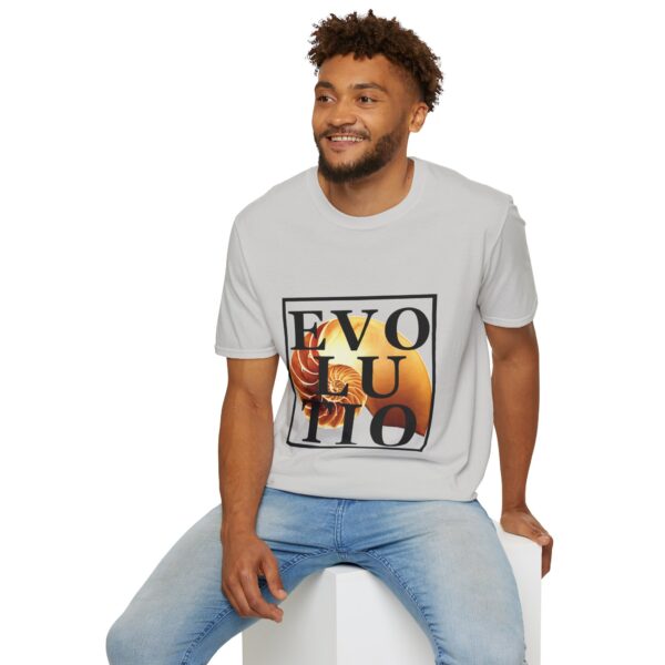 Evolutio Emblem T-Shirt — Unfolding Life, Consciousness, and Creation (Official Logo) - Image 14