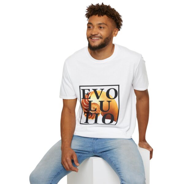 Evolutio Emblem T-Shirt — Unfolding Life, Consciousness, and Creation (Official Logo) - Image 9